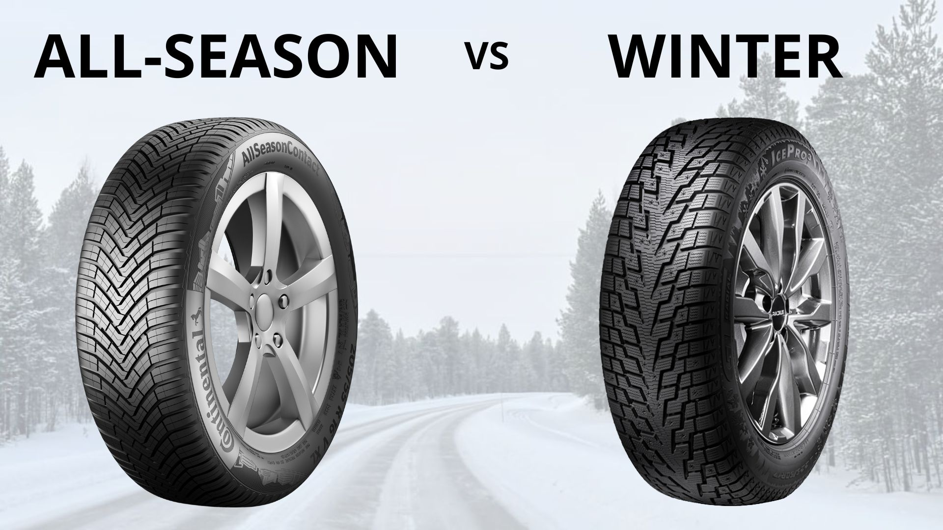 All-Season vs Winter Tires: What’s the Right Choice for Year-Round Safety?